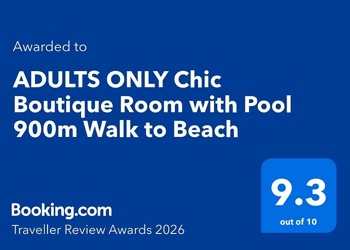 ゲストハウス The Hepburn Adults Only Chic Boutique With Pool 900m Walk To